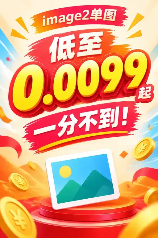 生图幕布单图低至0.0099起